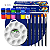 Massa para Modelar DAS Kit Completo com Ferramentas Verniz Vitral Tinta Acrílica Pincéis Gode e Lixa - Imagem 5