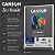 Papel Canson Iris Vivaldi Cinza Escuro A4 185g/m² 25 Folhas para Artesanato e Impressões - Imagem 2