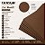 Papel Canson Iris Vivaldi Chocolate A4 185g/m² 25 Folhas para Artesanato e Impressões - Imagem 3