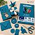 Papel Canson Iris Vivaldi Mar Caribe A4 185g/m² 25 Folhas para Artesanato e Impressões - Imagem 5