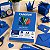 Papel Canson Iris Vivaldi Azul Mar A4 185g/m² 25 Folhas para Artesanato e Impressões - Imagem 5