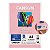 Papel Canson Iris Vivaldi Rosa Claro A4 185g/m² 25 Folhas para Artesanato e Impressões - Imagem 1