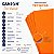 Papel Canson Iris Vivaldi Laranja A4 185g/m² 25 Folhas para Artesanato e Impressões - Imagem 3