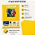 Papel Canson Iris Vivaldi Amarelo Canário A4 185g/m² 25 Folhas para Artesanato e Impressões - Imagem 4