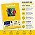 Papel Canson Iris Vivaldi Amarelo Canário A4 185g/m² 25 Folhas para Artesanato e Impressões - Imagem 2