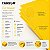 Papel Canson Iris Vivaldi Amarelo Canário A4 185g/m² 25 Folhas para Artesanato e Impressões - Imagem 3