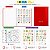 Caderno Brochura 96 folhas Capa Dura Vermelho Anima Plus com Adesivo Animativa - Imagem 4