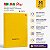 Caderno Brochura 96 folhas Capa Dura Amarelo Anima Plus com Adesivo Animativa - Imagem 2