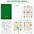 Caderno Brochura 96 folhas Capa Dura Verde Anima Plus com Adesivo Animativa - Imagem 4