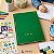 Caderno Brochura 96 folhas Capa Dura Verde Anima Plus com Adesivo Animativa - Imagem 5