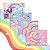 Caderno de Desenho 60fls Capa Dura Unicornio Arc-en-ciel 2027 com Adesivos Animativa - Imagem 2