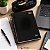 Caderno Espiral 1/4 Zip Preto 160 Folhas Pautadas 140x200mm Tilibra - Imagem 5