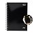 Caderno Espiral 1/4 Zip Preto 160 Folhas Pautadas 140x200mm Tilibra - Imagem 1