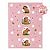Caderno Brochura 80 Folhas Capa Dura Capy Cuties Capivara com Adesivos Pautado Animativa - Imagem 8