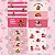 Caderno Brochura 80 Folhas Capa Dura Capy Cuties Capivara com Adesivos Pautado Animativa - Imagem 2