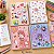 Caderno Universitário Sarang 10 Matérias 160 Folhas Capa Dura com Adesivos Estilo Kawaii Animativa - Imagem 6