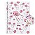 Caderno Universitário Sarang 1 Matéria 80 Folhas Capa Dura com Adesivos Estilo Kawaii Animativa - Imagem 7