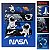 Caderno Brochura 80 Folhas Capa Dura NASA Pautado com Adesivos Tilibra - Imagem 1