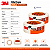 Fita Crepe 3M 101LA 48mm x 50m Pacote com 2 Rolos Alta Performance para Pintura e Uso Geral - Imagem 3