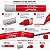 Caneta Marcador Quadro Branco Vermelho WBM-7 Recarregável Pilot Office - Imagem 4