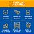 Pasta Catálogo Ofício 100 Envelopes 0.06 Fino com 4 Colchetes e Visor ACP - Imagem 5