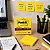 Bloco Autoadesivo 76x76mm c/ 45fls Neon Amarelo Post-It - 3M - Imagem 3