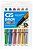 Caneta Pincel Brush Metallic c/ 6 cores - Cis - Imagem 1