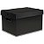 Caixa Organizadora Prontobox Preta Pequena – Polycart - Imagem 1