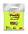 Bloco Autoadesivo 76x76mm c/ 45fls Neon Verde Post-It - 3M - Imagem 1