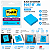 Bloco Autoadesivo 76x76mm c/ 45fls Neon Azul Post-It - 3M - Imagem 2