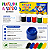Tinta Pintura a Dedo 6 Cores 15ml - Maripel - Imagem 3