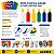 Tinta Plástica 6 Cores Sortidas 20ml Acrilex - Imagem 3