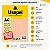 Papel Vergê A4 180g Pacote 50 Folhas Cor Salmão Usapel - Imagem 3