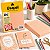 Papel Vergê A4 180g Pacote 50 Folhas Cor Salmão Usapel - Imagem 4