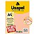 Papel Vergê A4 180g Pacote 50 Folhas Cor Salmão Usapel - Imagem 1