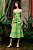 top de alfaiataria corselet com cinto jardim verde - Imagem 2