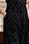 calça de alfaiataria ampla com pregas dots preto - Imagem 3
