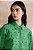 camisa de algodão com pala em V dots verde - Imagem 3