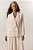 blazer de crepe reto com transpasse off white - Imagem 6