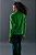 blusa de malha leve com manga longa verde - Imagem 3