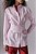 camisa de algodão manga longa com obi rosa claro - Imagem 3