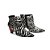 Bota Donne Matte Animal Print Zebra - Milão - Imagem 1
