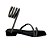 Flat Donne Matte Tira Espiral com Strass - Lolla - Imagem 1