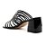 Mule Donne Matte Tiras Bico Quadrado - Lilla - Imagem 3