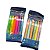 KIT 12 CANETA MARCA TEXTO SLIM (6 NEON + 6 PASTEL) MASTERPRINT - Imagem 2