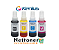 KIT REFIL DE TINTA P/ IMP EPSON T664520 BK CY YL MG COMPATIVEL 4 CORES T664120 T664220 T664320 T664420 - Imagem 1