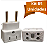 ADAPTADOR DE TOMADA PADRAO NBR KIT COM 5 UND. | 2P + T | 10A/20A | 250V | - Imagem 1