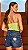 Short Jeans destroyed feminino Boyfriend - Teezz Jeans - Imagem 2