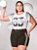 Short Feminino Twill Plus Size - Território Nacional - Imagem 1
