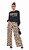 Calça Feminina Pantalona Animal Print Leopardo - Nega Rio - Imagem 4